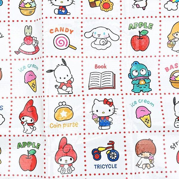 サンリオキャラクターズ ポリエチレンエコバッグ Sanrio