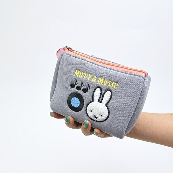 ポーチ マーガレットソフィー Miffy ミッフィー miffy キルティング フラットポーチ タブレット