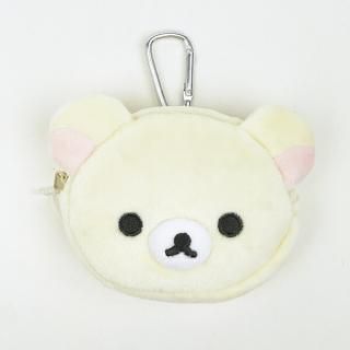 <img class='new_mark_img1' src='https://img.shop-pro.jp/img/new/icons15.gif' style='border:none;display:inline;margin:0px;padding:0px;width:auto;' />リラックマ コリラックマ フェイスミニポーチ ホワイト