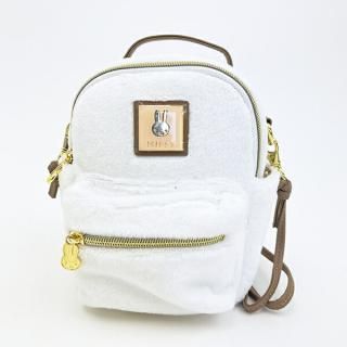 <img class='new_mark_img1' src='https://img.shop-pro.jp/img/new/icons15.gif' style='border:none;display:inline;margin:0px;padding:0px;width:auto;' />�ߥåե��� miffy ���å����ߥ˥��������Хå� (�ۥ磻��)