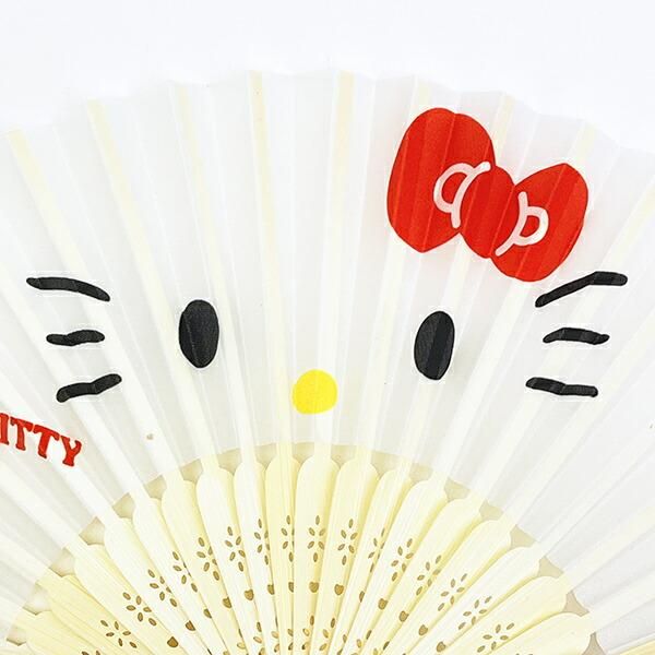 サンリオ ハローキティ ミニ扇子キーホルダー Sanrio