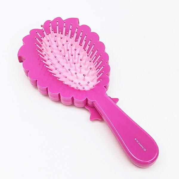 サンリオ ハローキティ ヒョウ柄 ヘアブラシ (ピンク） くし Sanrio