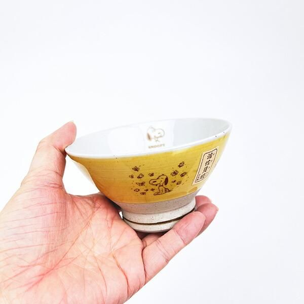 スヌーピーの茶碗