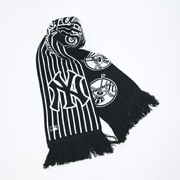 MLB(メジャーリーグ) ヤンキース マフラー ブラック アパレル