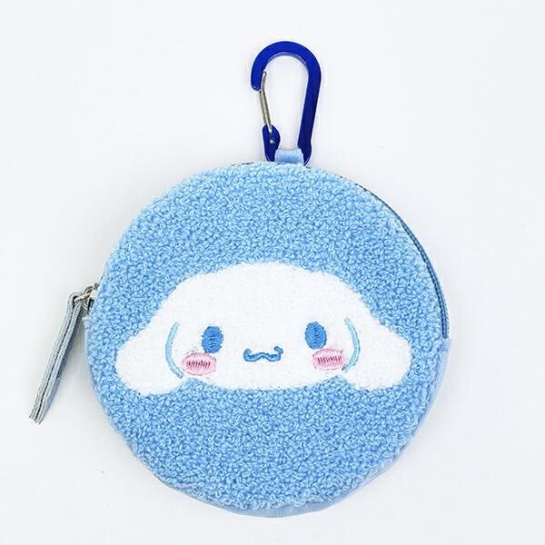 サンリオ シナモロール フェイス 3ポケットポーチ シナモン Sanrio