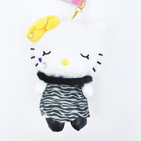 ハローキティ　マスコット付きバッグ　ミミィ　ぬいぐるみ　サンリオ サンリオ ハローキティ×ミミィ ニコぬいキーホルダー(L