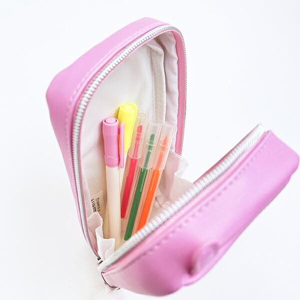 サンリオ 日焼け キティ ガラケー型ペンケース ピンク Sanrio