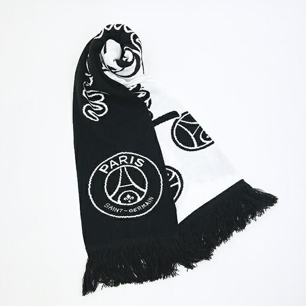 パリサンジェルマン マフラー ブラック アパレル