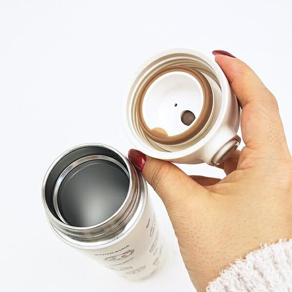 ちいかわ ワンタッチステンレスボトル(500ml) リボン 水筒 ランチ