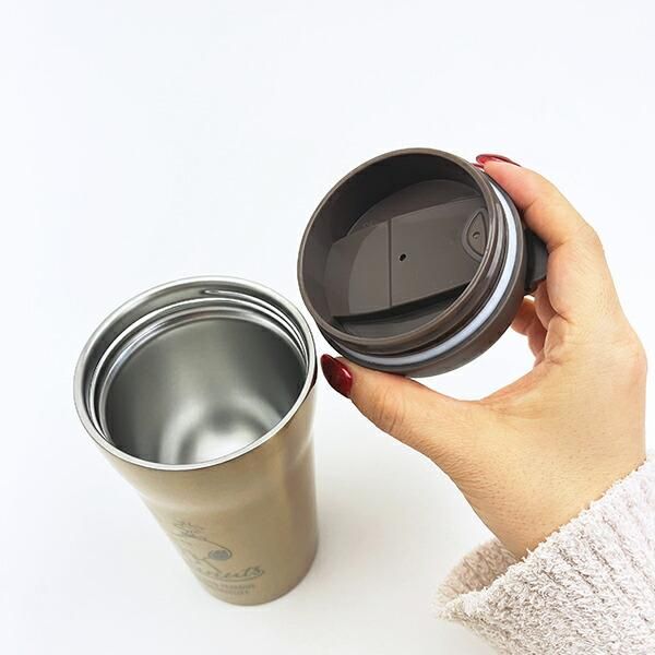 スヌーピーのステンレスマグボトル