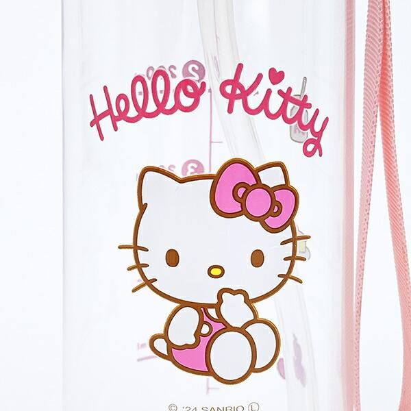 サンリオ ハローキティ ワンプッシュストローボトル 水筒 ランチ Sanrio
