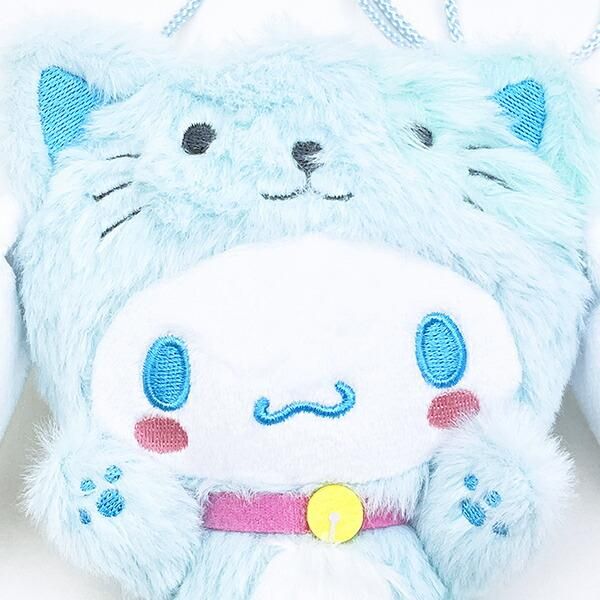 サンリオ シナモロール (ネコ) SABぬいぐるみネックポーチ