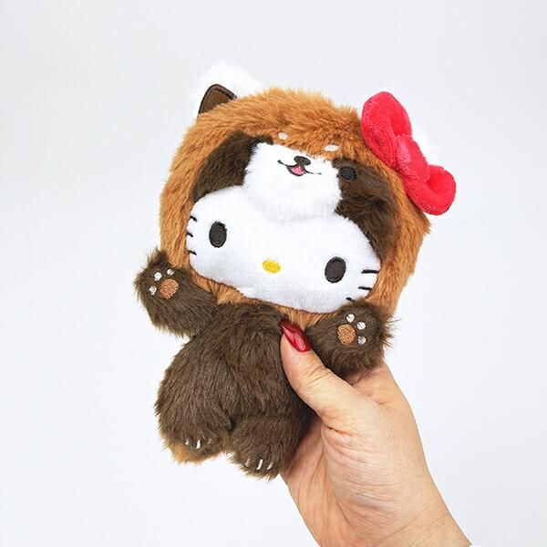 サンリオ ハローキティ (レッサーパンダ) SABぬいぐるみネックポーチ