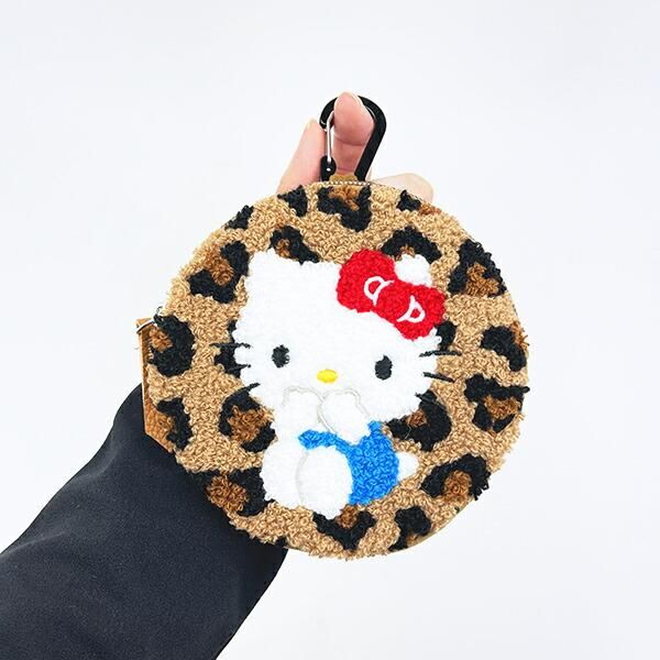 サンリオ ハローキティ サークルさがらポーチ レオパード 全身 Sanrio