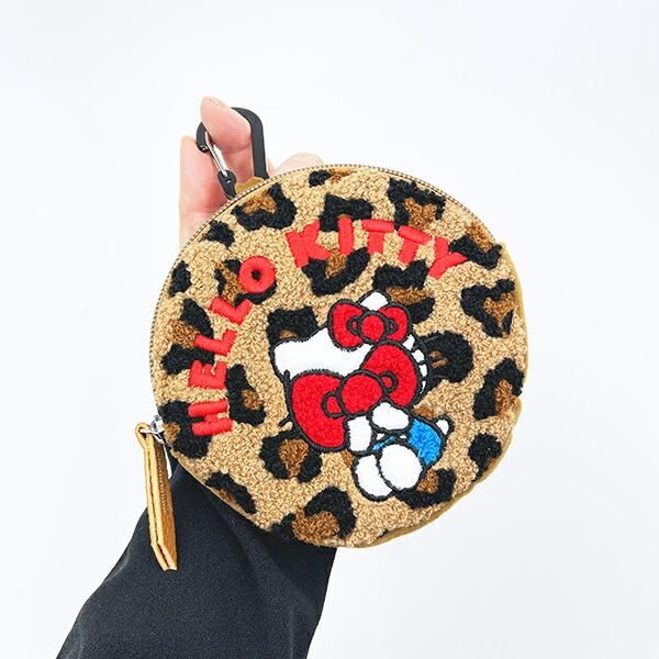 サンリオ ハローキティ サークルさがらポーチ レオパード 目隠し Sanrio