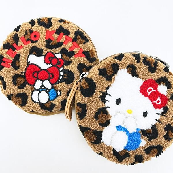 サンリオ ハローキティ サークルさがらポーチ レオパード 目隠し Sanrio