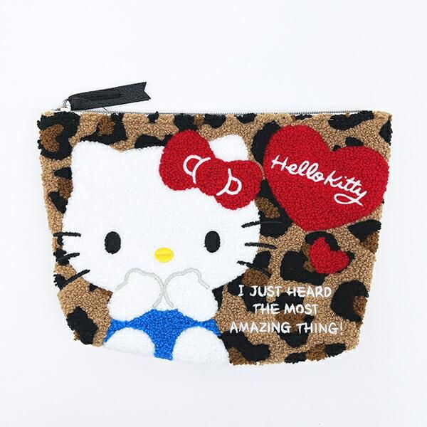 サンリオ ハローキティ さがらポーチ レオパード ハート Sanrio