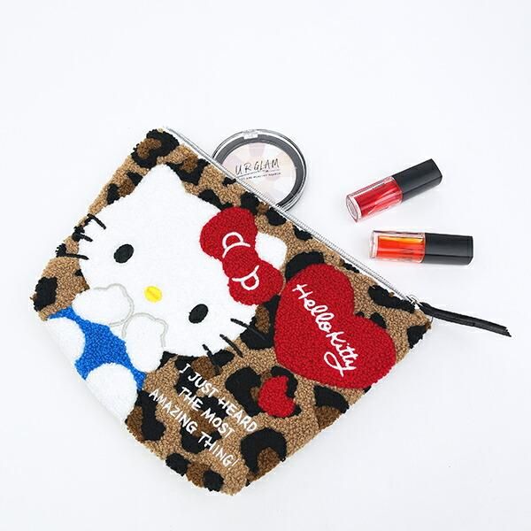 サンリオ ハローキティ さがらポーチ レオパード ハート Sanrio