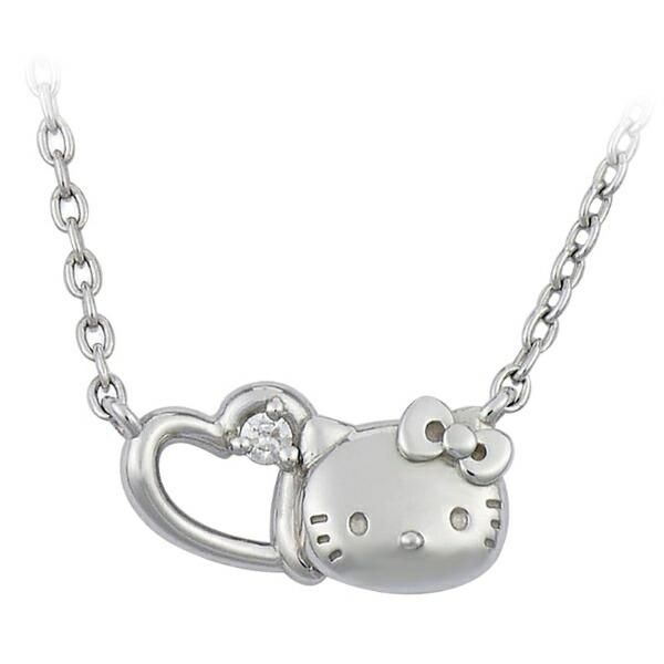 サンリオ ハローキティ プチハートネックレス シルバー アクセサリー