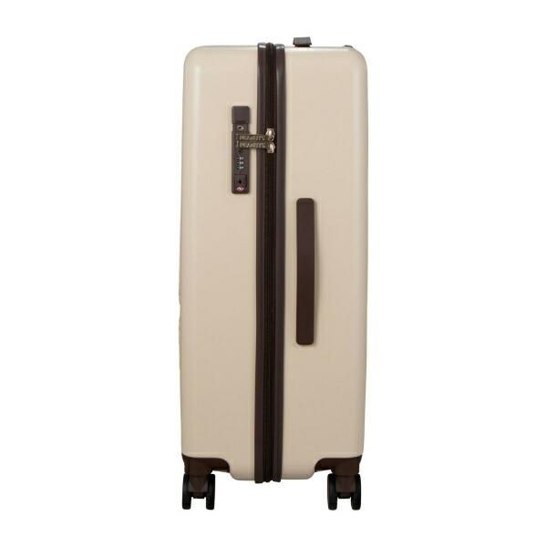 スヌーピー オラフ ジッパータイプ スーツケース 82L (アイボリー