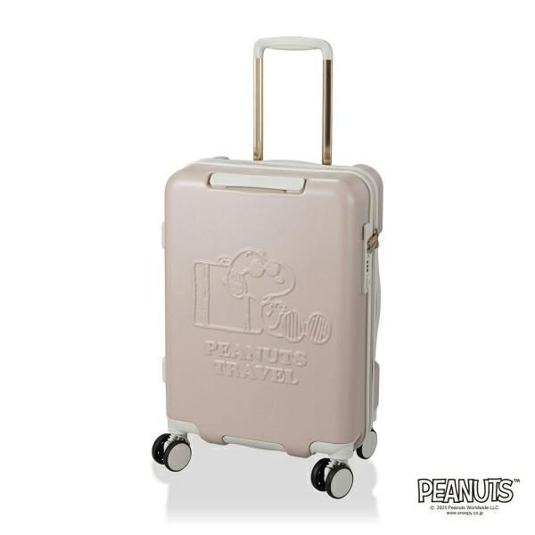 スヌーピー ジョー・クール ジッパータイプ スーツケース 32L