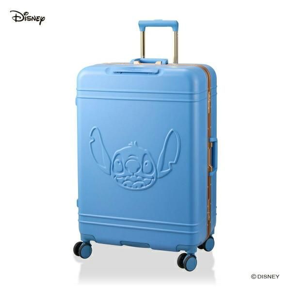 ディズニー　スーツケース ディズニー スティッチ ジッパータイプ スーツケース 30L (ブルー