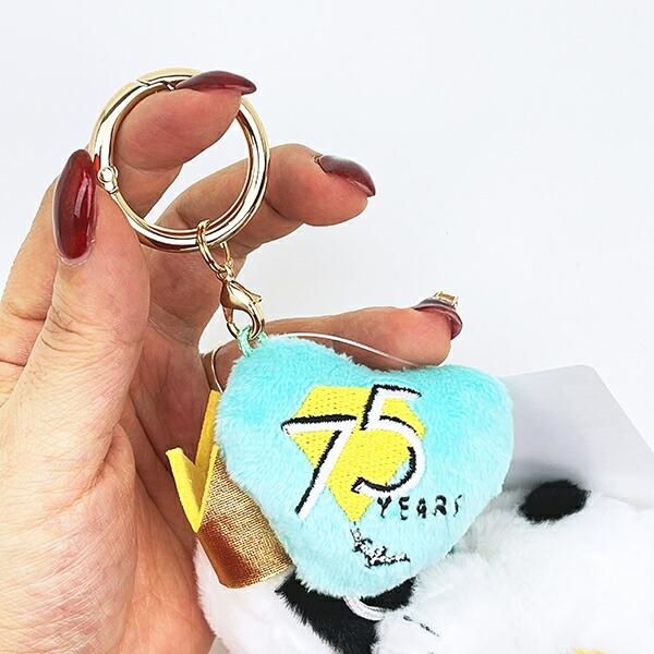 スヌーピー 王冠 マスコットキーホルダー PEANUTS 75th SNOOPY