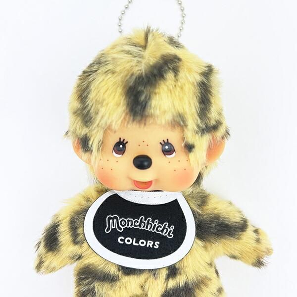 モンチッチ ヒョウ柄 ぬいぐるみキーチェーン キーホルダー マスコット