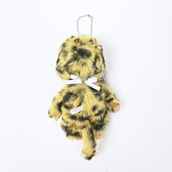 モンチッチ ヒョウ柄 ぬいぐるみキーチェーン キーホルダー マスコット