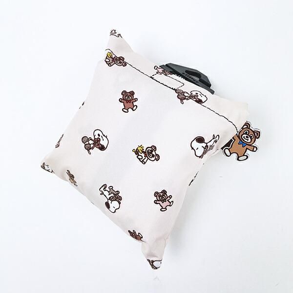 スヌーピーの折り畳みバッグ