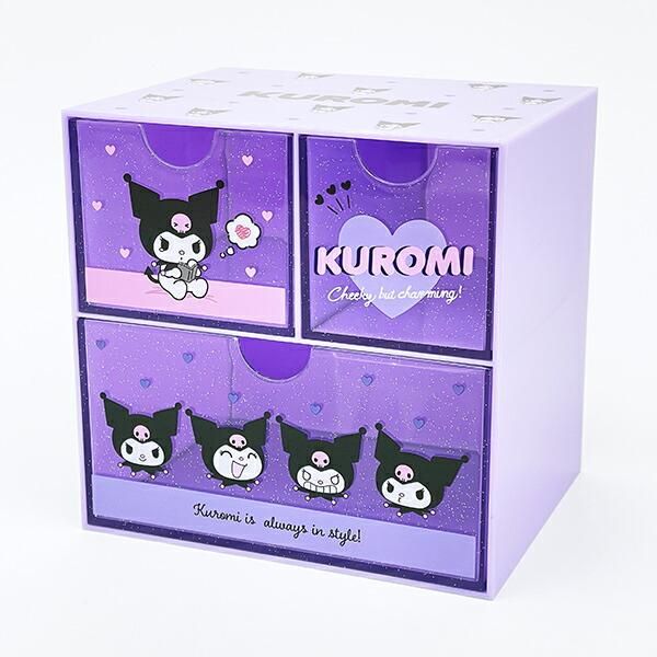 サンリオ クロミ 収納コンテナ(M) 収納ケース 折りたたみ 整理整頓