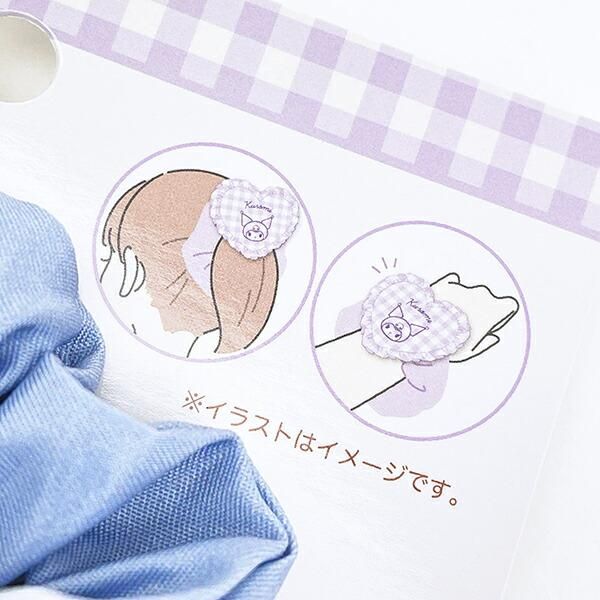 サンリオのハート型シュシュ