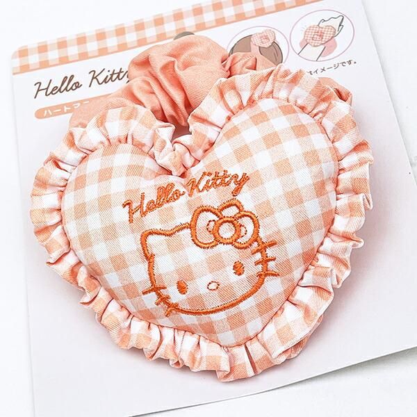 サンリオのハート型シュシュ