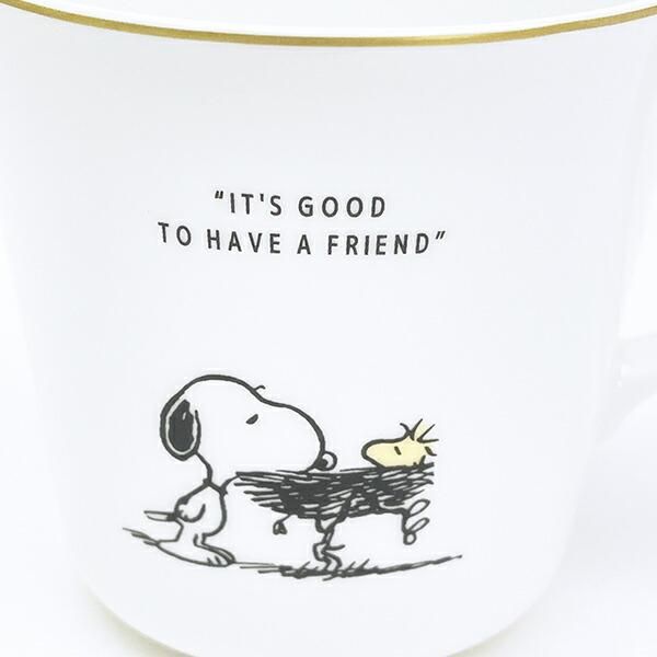 スヌーピーボーンチャイナマグ