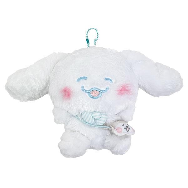 サンリオ シナモンロール マスコット ふんわりぼん ぬいぐるみ 水色