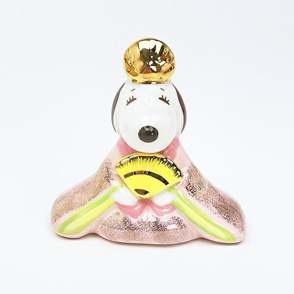 スヌーピー ＆ベル 磁器ひな人形 雛人形 節句人形 吉徳 SNOOPY