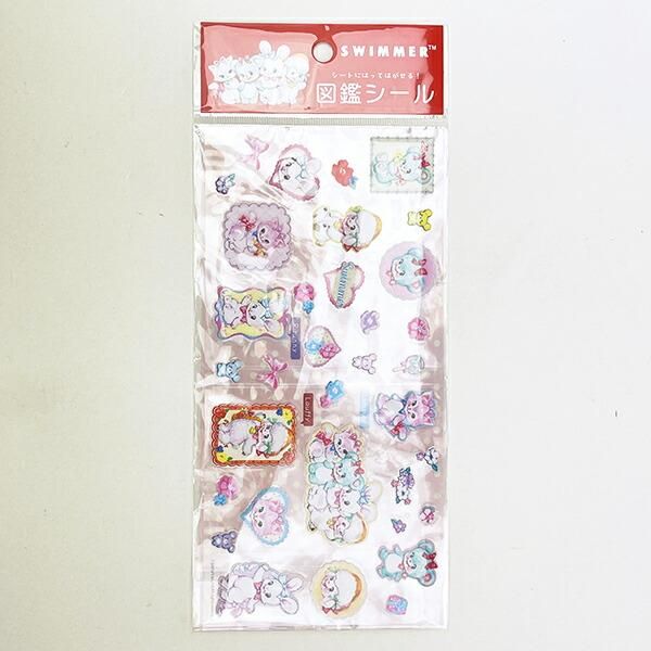 SWIMMERのメルヘンなイラストにキュンとするシール