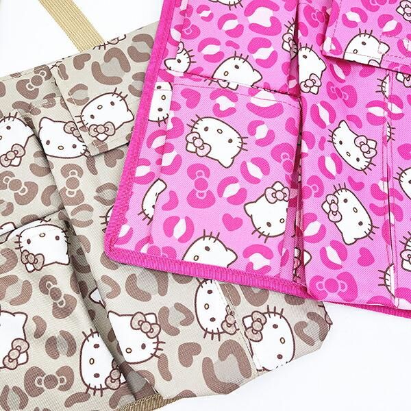 サンリオ ハローキティ 収納付きティッシュケース (キティレオパード