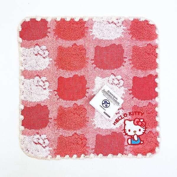 貴重　ハローキティ ハンカチ　サンリオ サンリオ ハローキティ タオルハンカチ キティシルエット Sanrio