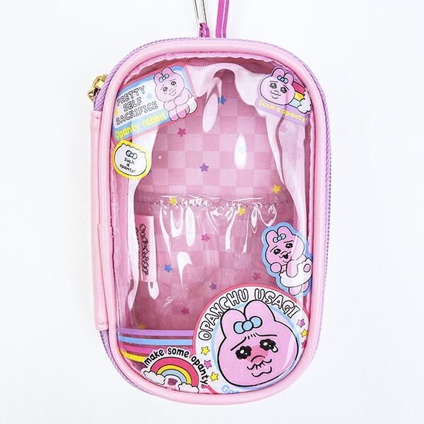 おぱんちゅうさぎ キャリーポーチ (ピンク)