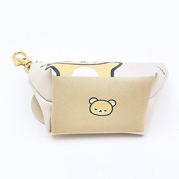 リラックマの三角ミニポーチ