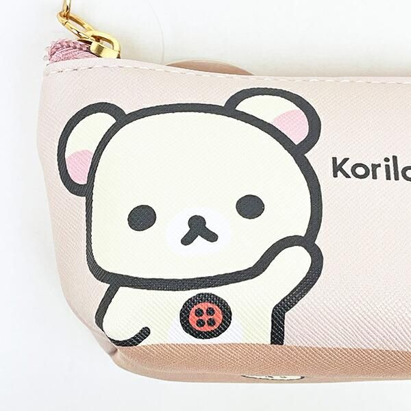 リラックマの三角ミニポーチ