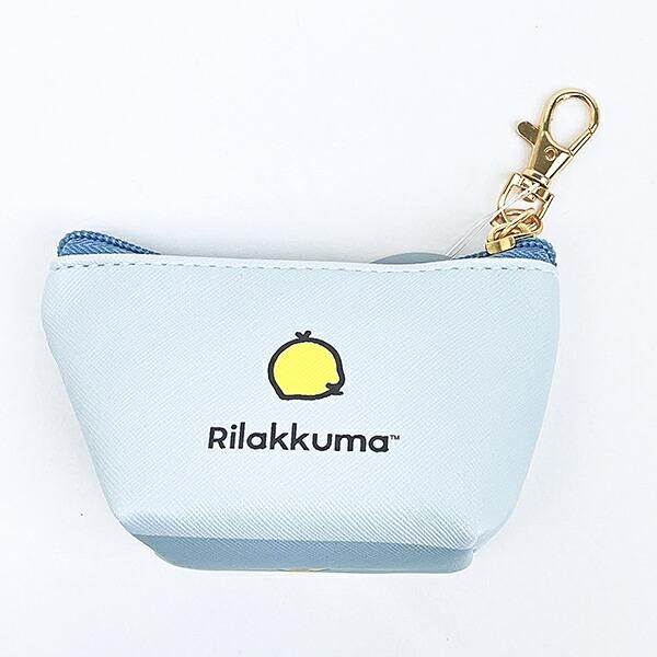 リラックマの三角ミニポーチ