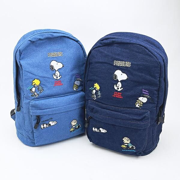 スヌーピー リュック バッグ デニム SNOOPY