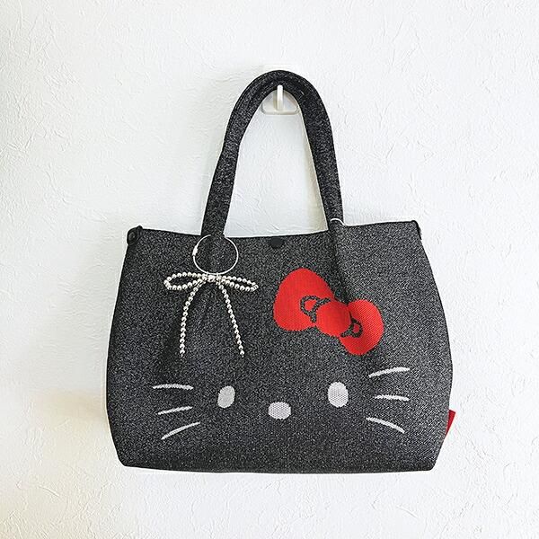 サンリオ ハローキティ トートバッグ ブラック Sanrio