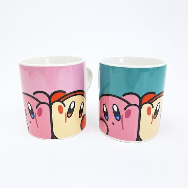 ムニュっとほっぺにキュン！カービィandワドルディのペアマグは可愛