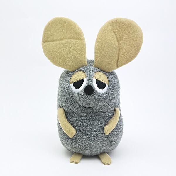 吉徳のぬいぐるみ チンチラ グレー