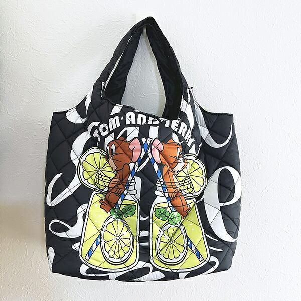 トムとジェリーの中綿トートバッグ