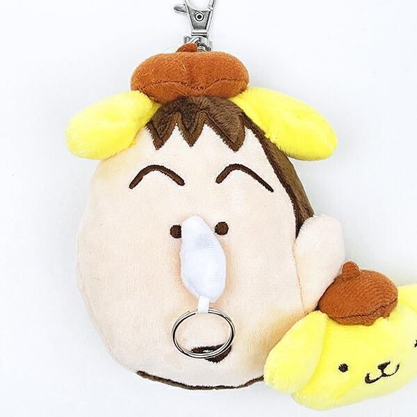 サンリオ ポムポムプリン × クレヨンしんちゃん ボーちゃん リール付き