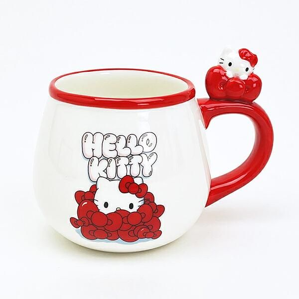 サンリオ ハローキティ フィギュア付きマグ エッジー マグカップ sanrio